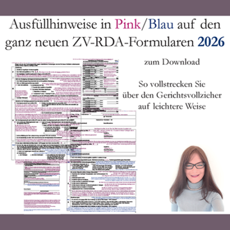 Ausfüllhinweise auf den neuen ZV+ RDA-Formularen 2026
